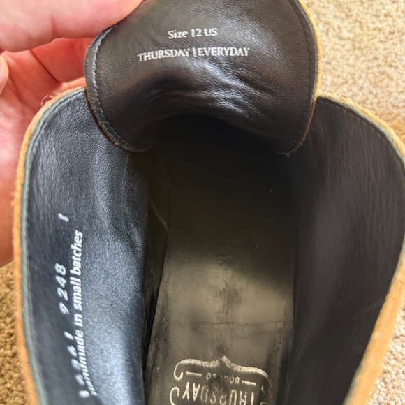 Thursday Boots / Brown Suede, Mens US 12 - Picture 5 of 8